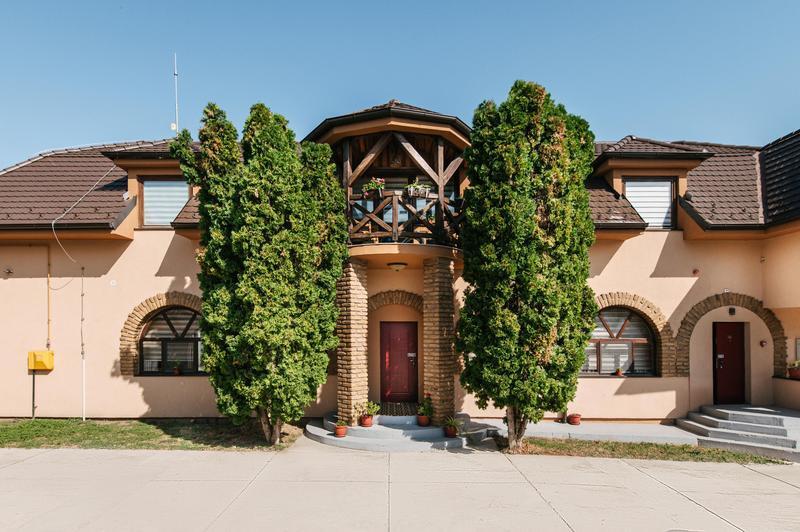 Pogled na ulaz u vilu